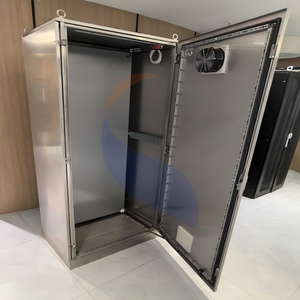 Custom Cabinet <strong>PLC</strong> Control Cabinet Electric Components Cabinet Low Power Control Panel Box Vfd Cabinet Electric Cabinet - Product Image 6