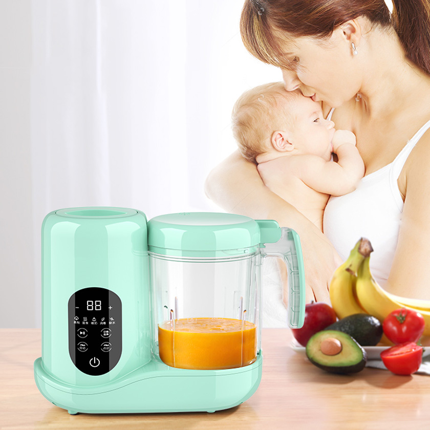 Smart Touch Control Electric Baby Appliances Multi Functional 7 in 1 Baby Food Blender Maker Processor and Steamer