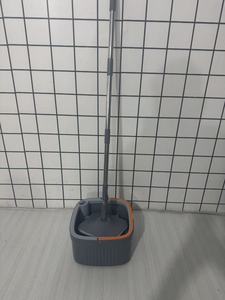 Комплект для уборки: ведро с самоотжимом, улучшенная квадратная швабра из микрофибры, пластиковая корзина, штанга из нержавеющей стали, высокое качество - Product Image 2