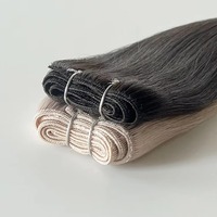 Lots de Cheveux Indiens Remy 100% Naturels, Tissage Machine, Sans Perte, Double Trame, Vente en Gros, OEM/ODM, Direct Usine, Pour Salons de Beauté et Usage Professionnel