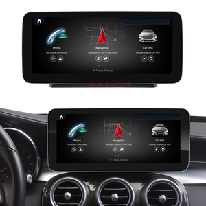 12.3 ''écran tactile de remplacement 8 + 256GB autoradio pour Mercedes benz W205 C300 <span class=keywords><strong>C350e</strong></span> Android voiture multimédia - Product Image 2
