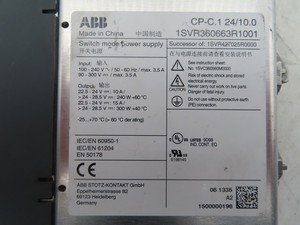 Fuente de Alimentación Original Nueva CPC1 24100 1SVR360663R1001 de Modo Conmutado para PLC, Amplia Experiencia Técnica con Sólida Base Industrial - Product Image 2