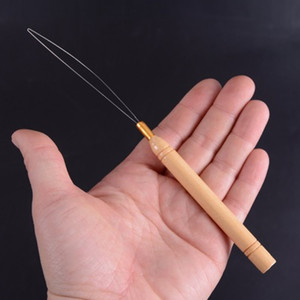 Alat <span class=keywords><strong>Loop</strong></span> cincin mikro untuk ekstensi rambut, <span class=keywords><strong>Loop</strong></span> logam pembaca jarum tarik dengan Tang dan manik-manik rambut digunakan untuk rambut manusia - Product Image 6