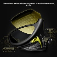 Clubs de golf PGM haut de gamme pour hommes, Driver en titane, tige en carbone ultra-légère, édition limitée, motif Dragon MG050 Flex R