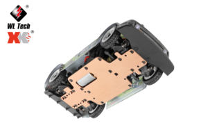 <span class=keywords><strong>WLtoys</strong></span>-coche de carreras eléctrico de alta velocidad para niños, juguete de coche de Control remoto de 284131G, 30 KM/H, chasis de Metal, 4WD, 2,4 - Product Image 4