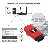 Última Versión del Software VNCI 6154A Compatible con el Protocolo CAN FD DOIP V23.0.1 con Escáner OBD2, Herramienta de Diagnóstico VNCI 6154A