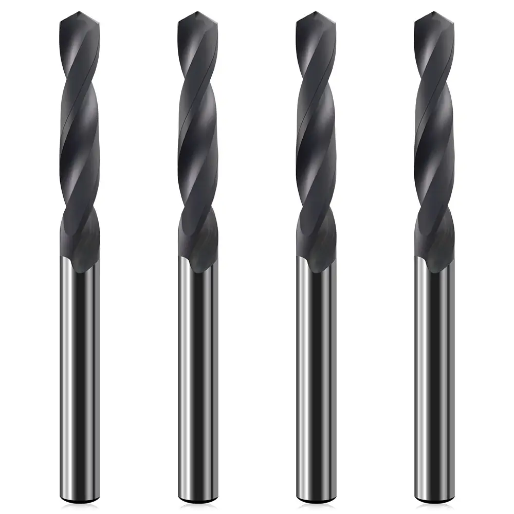 KF Tùy Chỉnh 2 Flutes Kim Cương Graphite Tráng Phay Cutter Khoan Bit