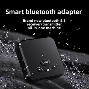 Receptor Transmissor BT 5.3, Adaptador de Áudio BT, Adaptador Sem Fio para TV/Carro/<span class=keywords><strong>PC</strong></span>/Sistema de Som/Alto-falantes - Product Image 4