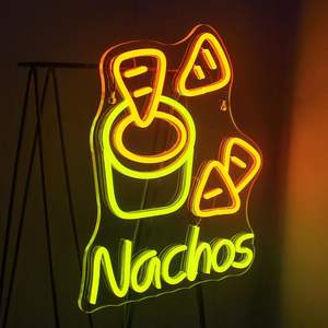 Letrero <span class=keywords><strong>de</strong></span> Neón <span class=keywords><strong>de</strong></span> Nachos, Letrero <span class=keywords><strong>de</strong></span> Neón <span class=keywords><strong>de</strong></span> Delicia Quesera - Tazón <span class=keywords><strong>de</strong></span> Queso y Totopos - Decoración <span class=keywords><strong>de</strong></span> Pared Iluminada <span class=keywords><strong>de</strong></span> NACHOS - Product Image 2