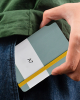 Carnet de poche personnalisé en cuir PU A7, liste de choses à faire, enregistrement quotidien, bande élastique