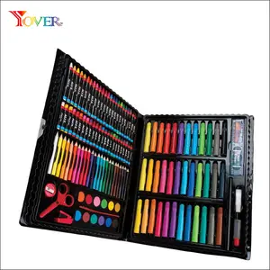 بالجملة أقلام ملونة 150 مجموعة-الأمازون الساخن بيع 150 قطعة PPV متعدد الألوان الجملة الشمع تلوين أٌقلام تلوين مجموعة للأطفال أطفال