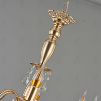 Lustre en Cristal Luminaire Décoratif de Scène de Luxe pour Mariages et Événements
