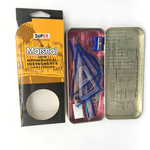 Haute qualité métal géométrie <span class=keywords><strong>math</strong></span>ématiques ensemble géométrie boîte <span class=keywords><strong>math</strong></span>ématiques ensemble école stationnaire - Product Image 4