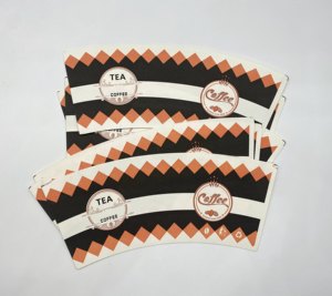 Gobelet en papier à paroi simple, écologique, avec revêtement PE, personnalisable avec logo, de la marque Dahang, pour jus, eau, café, thé - Product Image 2