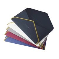 Enveloppes de Business personnalisées, enveloppes en papier à rabat avec perles, pour les vacances, le bureau, la livraison, 50 pièces