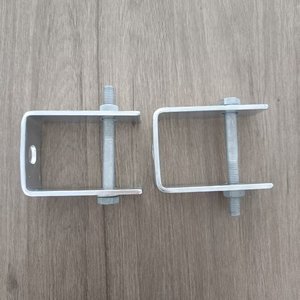 Soporte <span class=keywords><strong>de</strong></span> Sujeción en Forma <span class=keywords><strong>de</strong></span> D Galvanizado en Caliente, Accesorios en Forma <span class=keywords><strong>de</strong></span> D, Soporte Tipo D <span class=keywords><strong>para</strong></span> Línea <span class=keywords><strong>de</strong></span> Transmisión Aérea - Product Image 6