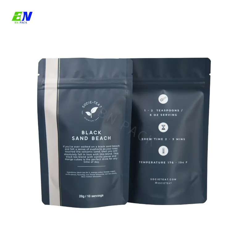 Custom Bags Side Gusset Moisture Proof Coffee Bag Pouch stand up pouch tea Packaging Bags