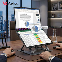 Custom 16+16 Inch Dual Screen Laptop Intel Core I7 I5 Optional Touch Screen Portable Travel Notebook Commercial Display Computer