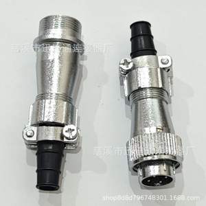 Prise et connecteur d'aviation WF16 à 2-10 broches en alliage de zinc plaqué or, connecteur de montage sur panneau en cuivre pour remplacement et réparation - Product Image 1