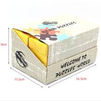 32 pièces/boîte fil casse-tête IQ Puzzles défi Test jeux déverrouiller verrouillage jouet serrure cadeau pour adultes