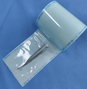 Stock Hospital Autoclave Médico Estéril Embalaje Plástico Plano Rollos Azul Verde 200 metros 100 metros - Product Image 1