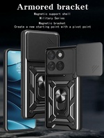 Protection d'objectif de fenêtre de caméra coulissante étuis de téléphone portable pour Motorola Edge 60 Pro Fusion Ultra 5G 2025 anneau béquille couverture arrière