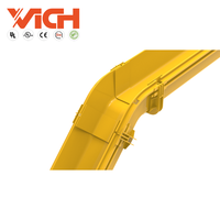 Système de chemin de câbles en PVC/ABS résistant aux UV pour la construction industrielle extérieure, durable et adapté aux fibres optiques