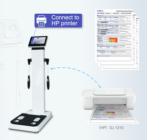 Balança de Gordura Corporal Certificada CE OEM/ODM com Sensibilidade de 0,1kg, Display de 10,1 polegadas, Sistema Android 7.1 e Armazenamento para 500.000 Amostras - Product Image 5