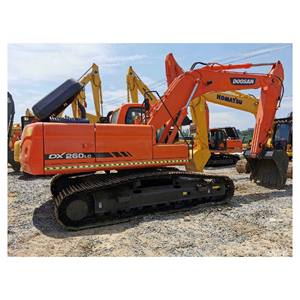 Doosan-excavadora hidráulica de orugas dx260lc, Original, de Corea del Sur, tamaño mediano, 26 toneladas, novedad - Product Image 1