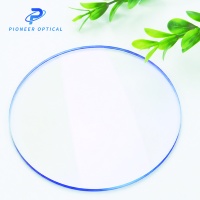 Lentilles optiques unifocales Pioneer Optical 1.67 HMC en deux parties, courbe de base 2C, 70/65 mm, UV420, blocage de la lumière bleue