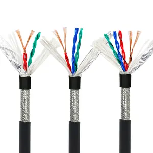 TRVVSP 2/4/6/8/12/16 Core 0.2mm 0.3mm 0.5mm 0.75mm pvc twisted pair trvvsp shielded electric electrical wire cable