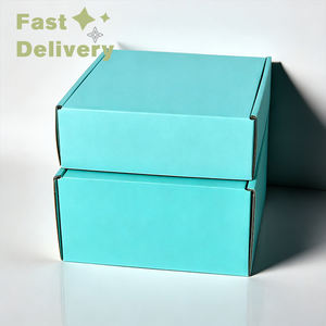 Boîte en carton ondulé rigide personnalisée, imprimée, pour l'expédition et l'emballage de cadeaux, de chaussures et de vêtements, en papier kraft écologique - Product Image 3