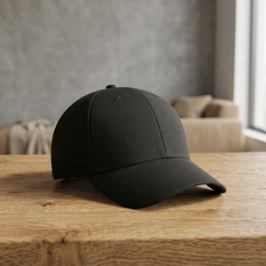 Casquette de baseball personnalisée pour homme, 100% polyester, haute qualité, 6 panneaux, visière incurvée, motifs ethniques, feuilles, léopard, pois, lettres, en tissu éponge doux - Product Image 3
