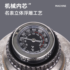 Termo de titanio Tomic de 1000 ml con asa para uso en exteriores - Product Image 3