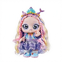 Nouvelle Poupée Surprise Dessert Girl avec Fonction Vocale, Accessoires DIY Écologiques, Pochette Mystère, 12 Pouces, Mignonne, Grandes Yeux