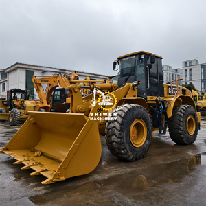 รถตักล้อยางมือสอง CAT 966H ยี่ห้อญี่ปุ่น ขนาด 24 ตัน เครื่องจักรขนาดใหญ่ กำลัง 195 กิโลวัตต์ สำหรับงานก่อสร้าง CAT950F CAT966H มาตรฐาน CE EPA - Product Image 1