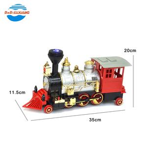 <span class=keywords><strong>Train</strong></span> <span class=keywords><strong>électrique</strong></span> à lumière musicale éducative, jouets de pulvérisation, meilleurs cadeaux de noël - Product Image 5