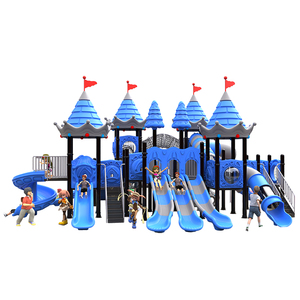 Công viên giải trí lớn trẻ em trượt thiết bị chơi để bán thương mại không khí trẻ em ngoài trời sân chơi hoạt hình dễ thương - Product Image 1