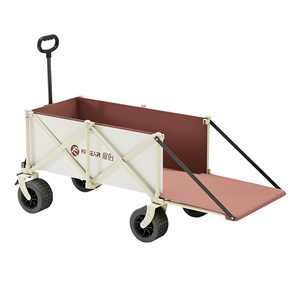 Carrito de Camping Plegable y Portátil, Carretilla de Mano para Exteriores de Gran Capacidad, Carrito Plegable para <span class=keywords><strong>Picnic</strong></span> y Viajes, Venta al Por Mayor - Product Image 1
