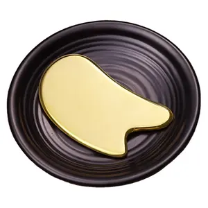 100% cobre <span class=keywords><strong>Guasha</strong></span> herramienta de latón sólido raspado de la medicina tradicional china desguace fisioterapia - Product Image 1