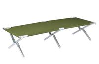 Lit de camping pliable en alliage d'aluminium robuste pour les interventions en cas de catastrophe, les secours d'urgence, les brancards de couchage portables
