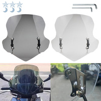 Kaca Depan Sepeda Motor Listrik Terlaris, Tebal, Tahan Aus, Anti Ledakan, Braket Baja Anti Karat Suzuki