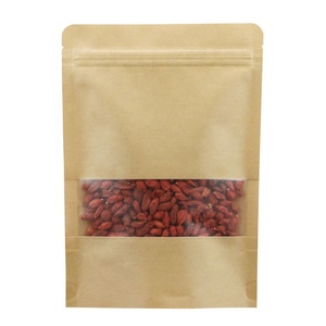 Heshun professionnel personnalisé papier kraft fenêtre étanche à l'humidité sac d'emballage scellé logo taille personnalisée - Product Image 6