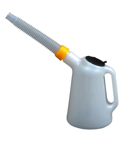 Jarra Medidora de Plástico para Agua, Aceite y Combustible de 6L - Product Image 1