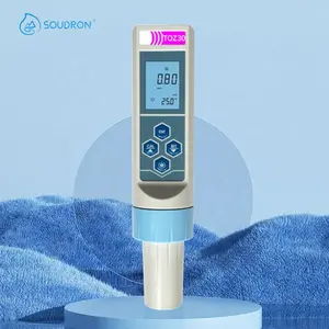 Testador de ph dissolvo de ozônio, 90g, azul, branco, medidor de ozônio