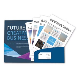 Kartonmappe mit individuellem Logodruck im <span class=keywords><strong>Letter</strong></span>-Format für US-Unternehmen - Product Image 2