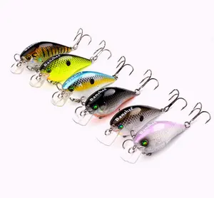 Più venduto Crankbait VC03 Bill quadrato lungo lancio Tackle Koder esca Bluegill Wobbler all'ingrosso ABS plastica Bass esche da pesca