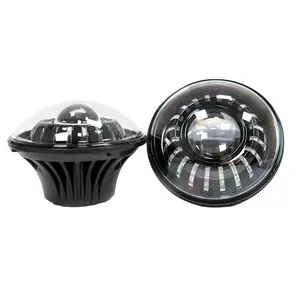 Drop shipping LED light cars APP control hi/low beam 5400lm DRL led headlight 7inch combo kit DOT 32W car headlight