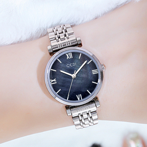 Women's Steel Band <b>Watch</b> Simple Elegant Fashionable Versatile Waterproof Quartz Casual <b>Watch</b> - Product Image 1