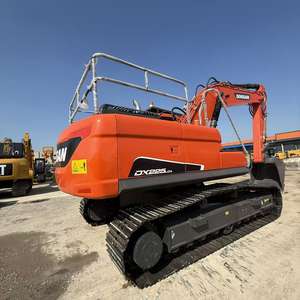 Excavadora de cadenas Doosan DX225 usada, modelo 2023, maquinaria pesada con motor y bomba en venta - Product Image 5